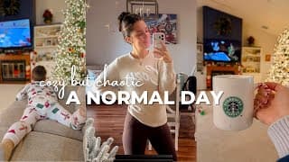 ✨ A Relatable Mom Day At Home During Christmas | Mom Of Two Littles🎄
