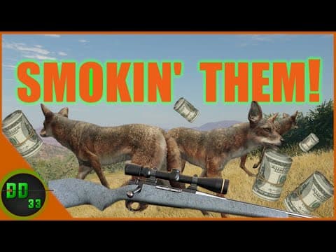 Fast Action Coyotes And Tons Of Money! Call Of The Wild