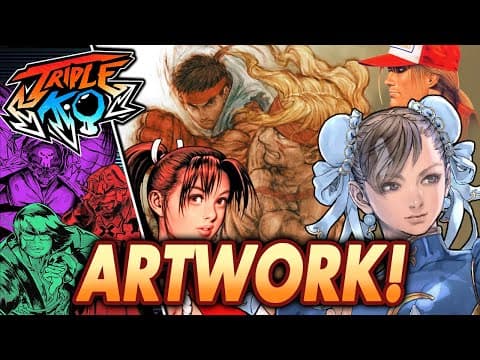 Fighting Game Artwork! Ft. Guilewinquote! | Triple K.o. #84