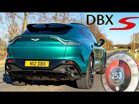 Aston Martin Dbx S 727hp // 0-100 1/4 Mile 100-200 Sound & Pov On Autobahn