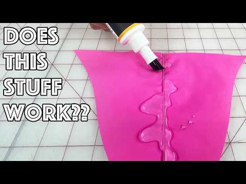No More Leaky Seams | Seam Sealant Tutorial For Clothes And More!