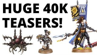 Huge 40k Teasers - Iron Warriors, Eldar Corsairs, Prince Yriel + More