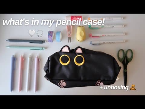 My Pencil Case Essentials ♡ 2024