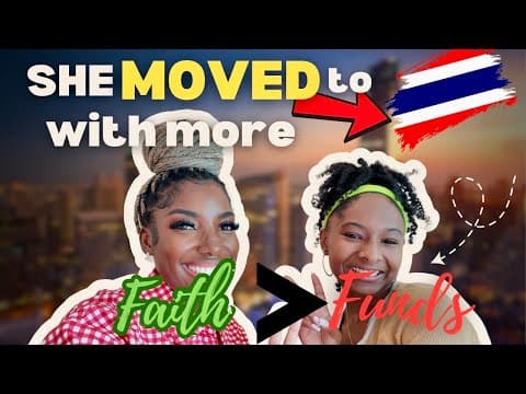 She Came To Thailand 🇹🇭 With More Faith Than Funds | Her Faith-filled Comeback Story