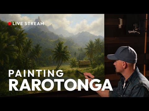 Oil Painting Livestream - Historical Rarotonga