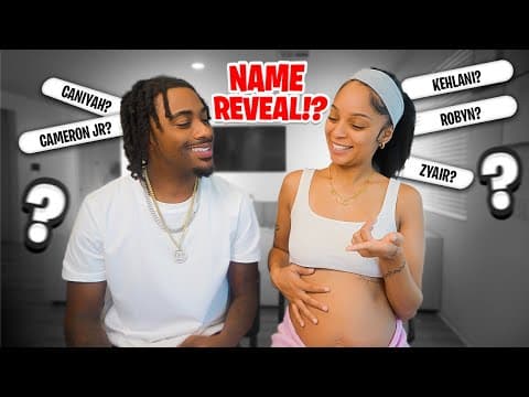 Choosing Our Baby's Name! ** Name Reveal!? **