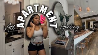 Moving Diaries Ep. 1: Luxury Apartment Hunting! Officially Moving Back To Atl| Shalaya Dae