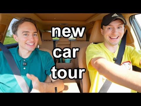 Road Tripping In Lucas's Brand New Car!!