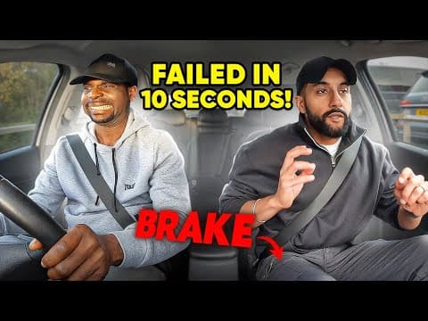 I Slammed The Brakes Instantly! 10-second Fail
