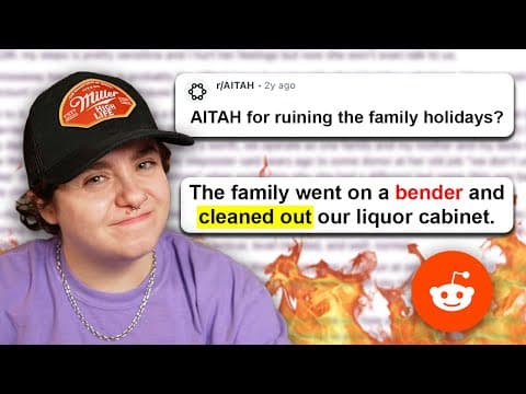 Messy Families And Holiday Drama (r/amithea**hole)