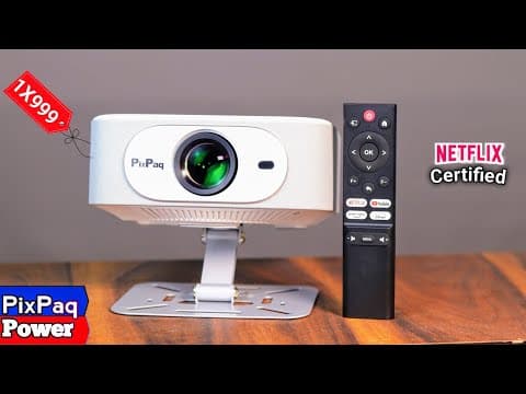 Pixpaq Power Projector 🔥 The Game Changer Certified Budget Projector Unboxing And Review