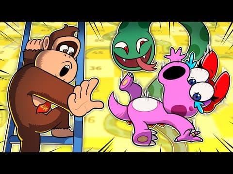 We Turned Mario Party Into Snakes And Ladders