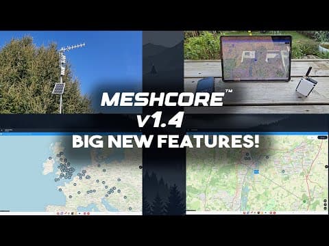 Big New Features In Meshcore 1.4