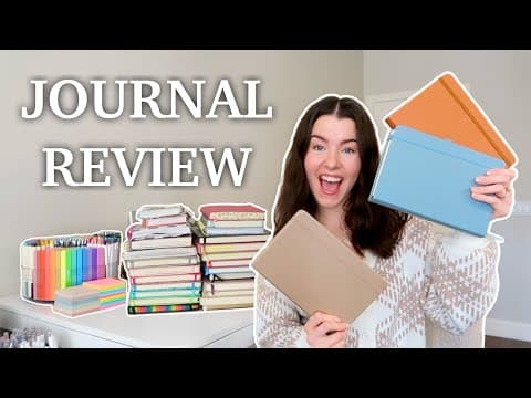 My 2025 Journal Recap!📚✨ (reviewing The Journals I Wrote In!)
