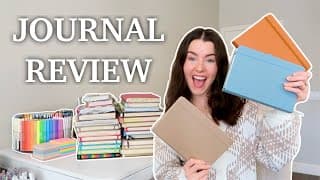 My 2025 Journal Recap!📚✨ (reviewing The Journals I Wrote In!)