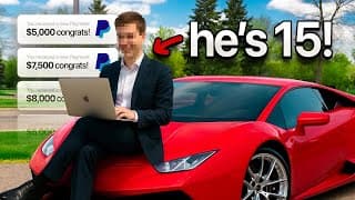 This 15 year old editor earns more than his teacher