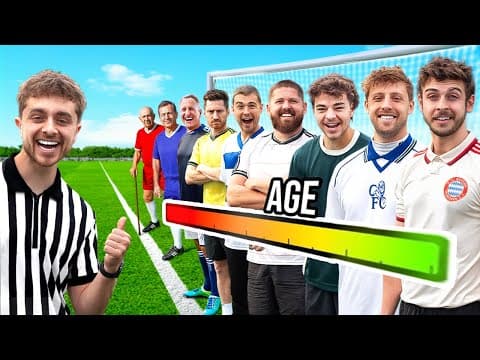 1 Footballer Of Every Age Competes For £10,000