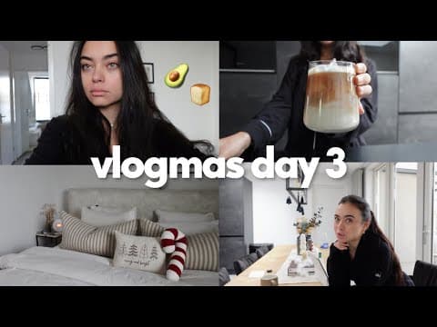 What I Eat In A Day, Cozy Saturday & Winter Skin Fix | Vlogmas Day 3