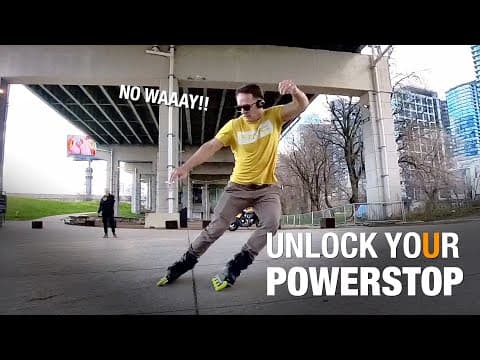 Rollerblading Powerstop Short-cut