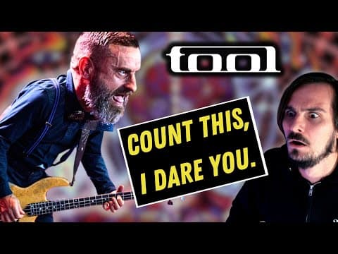 How Do You Even Count This Song?! | Bass Teacher Breaks Down Tool 'lateralus'
