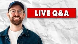 Q&a Livestream - [body Transformation, 75 Hard, Habits]