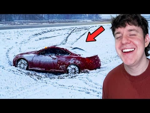 How Not To Drive In The Snow...