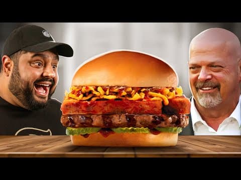 Hice La Rick's Burger De Carls Jr