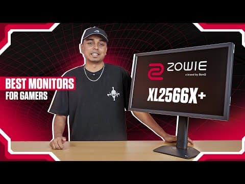 Best Monitor For Gamers | Benq Zowie Xl2566x+
