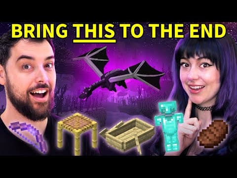 The “no Panic” Ender Dragon Plan (without Using Beds)