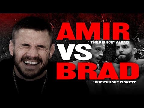 Amir "the Prince" Albazi Vs Brad "one Punch" Pickett!