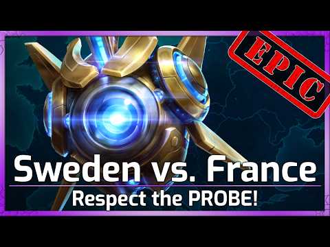 Epic! France Vs Sweden! Respect The Probe! - Nations Cup - Heroes Of The Storm