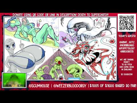 Comic Book Fundraiser: An Alien With A Large Glowing Finger Probed Me (orville Damn Incident 1987)