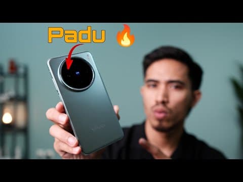 Tiada Pro Tetap Professional ! Review Vivo X200 🔥