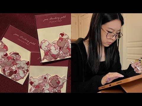 Day In The Life Of A Small Business Owner | Packing Orders, Making Stickers, And Sneak Peek