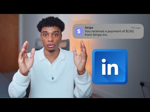 How I Made My First $1,000 On Linkedin (copy This In 2026)