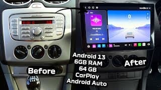 1-din Android Gps 10.95" Navigation💥 Eonon Sd1x6s Installation & Review