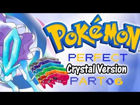 Pokemon Perfect Crystal On Actual N64 Funtastic Series - All Colors Part 6