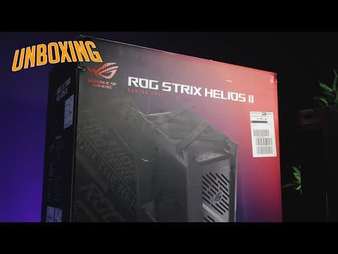 Unboxing Rog Strix Helios Ii - Ano Ang Nabago? [ph]