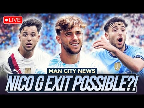 Nico Gonzalez Possible Exit?! | Man City News