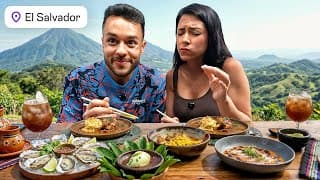 Probando La Mejor Comida De El Salvador 🇸🇻