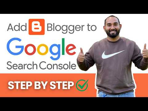 How To Add Blogger Blog To Google Search Console