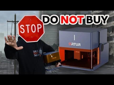 The Worst Review Score We've Ever Delivered | Ortur R1 Complete Technical Review [fixed Render]