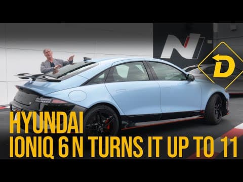 The Hyundai Ioniq 6 N Turns It Up To 11