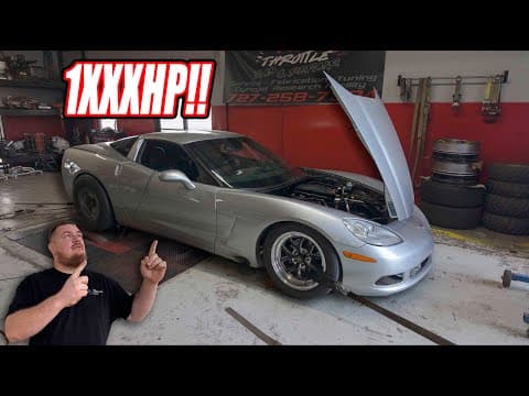 Taking Our Forgotten Corvette To The Dyno!! It’s Rowdy!!