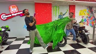 Finally Kawasaki H2 Ki Delivery Le Li🥵and It's Not April Fool🤪