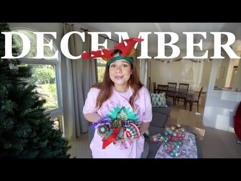 A December In My Life *prepping For Guests, Holiday Activities, Type B Edition*