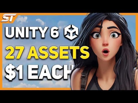 Unbelievable $1 Assets! Humble Bundles Unity Mega Mix! (june 2025)