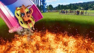 I Made A Water Park With A 0% Survival Rate - Planet Coaster 2