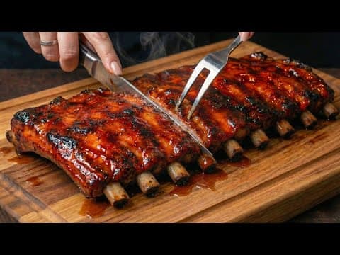 Perfect Pork Ribs At Home, No Frying, No Smoker, No Grill Needed!