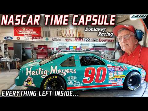 Junie Donlavey's Time Capsule Nascar Race Shop: A Portal Into The Golden Era Of Racing